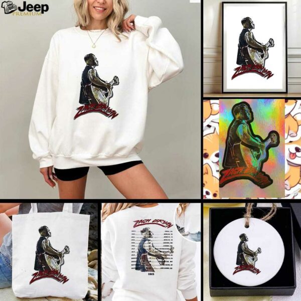 Zach Bryan World Summer show 2025 tour dates photo shirt