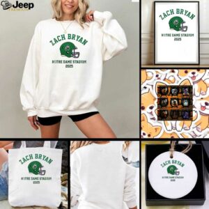 Zach Bryan X Notre Dame Fighting Irish stadium 2025 shirt