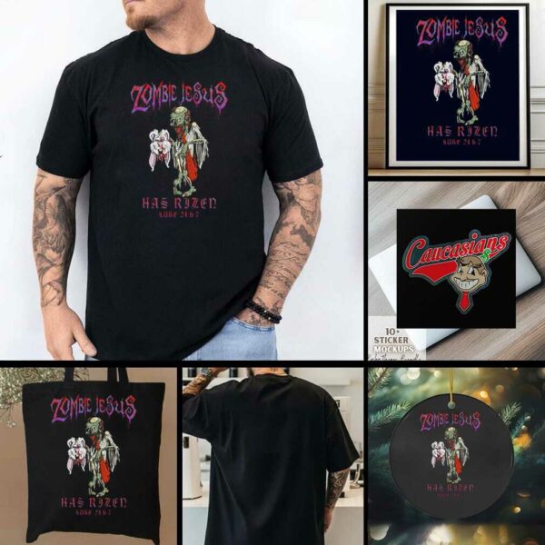 Zombie Jesus Easter shirt