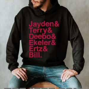 ayden & Terry & Deebo & Ekeler & Ertz & Bill football player names list shirt