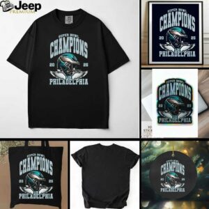 intage Philadelphia Eagles Super Bowl LIX Champions 2025 Shirt