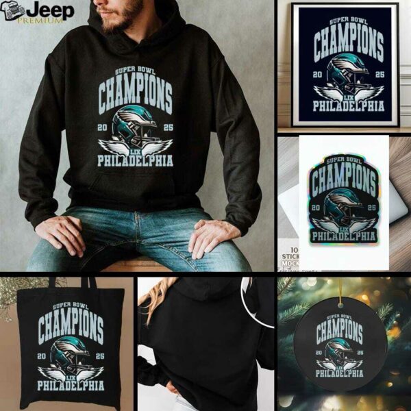intage Philadelphia Eagles Super Bowl LIX Champions 2025 Shirt