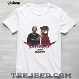 playboi carti x Asuka Langley Soryu Evangelion T shirts