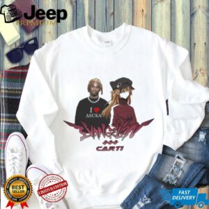 playboi carti x Asuka Langley Soryu Evangelion T shirts