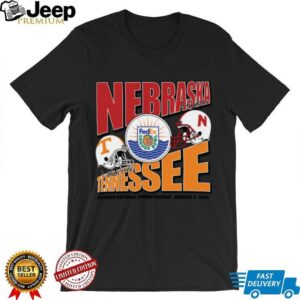 1998 Nebraska vs Tennessee National Championship T Shirt
