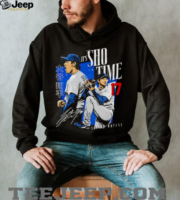 1Shohei Ohtani It’s ShowTime Los Angeles Dodgers baseball shirt