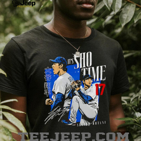 1Shohei Ohtani It’s ShowTime Los Angeles Dodgers baseball shirt
