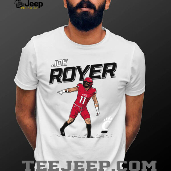 Cincinnati Bearcats Joe Royer NIL Partnership College Shirt