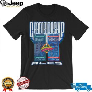 2025 ALCS Baseball Championship Matchup Seattle Vs Toronto Shirt