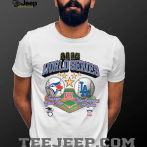 2025 MLB World Series Toronto Blue Jays Vs Dodgers Baseball Diamond Stars TShirt
