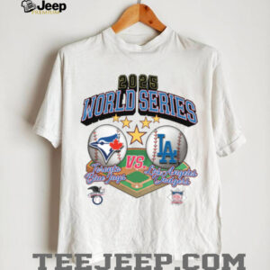 2025 MLB World Series Toronto Blue Jays Vs Dodgers Baseball Diamond Stars TShirt