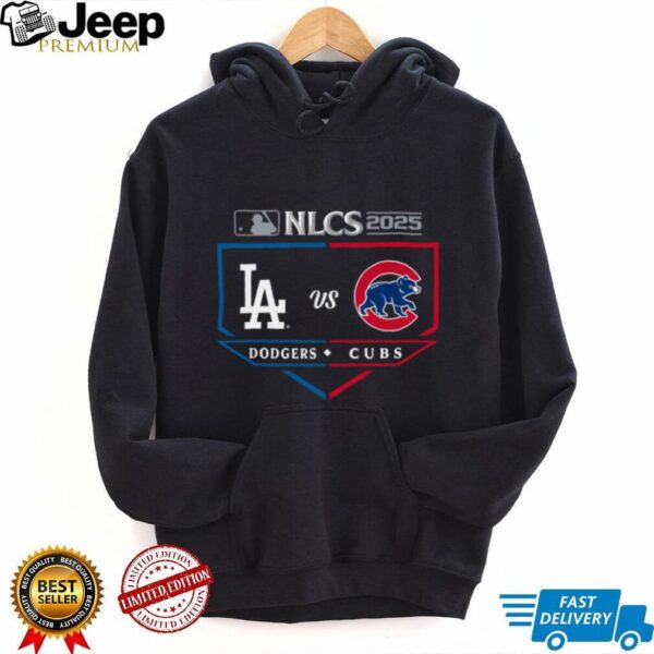 2025 National League Championship Dodgers vs Cubs Batter’s Box Tee – MLB Playoff Shirt