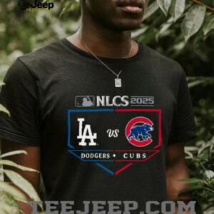 2025 National League Championship Dodgers vs Cubs Batter’s Box Tee – MLB Playoff Shirt