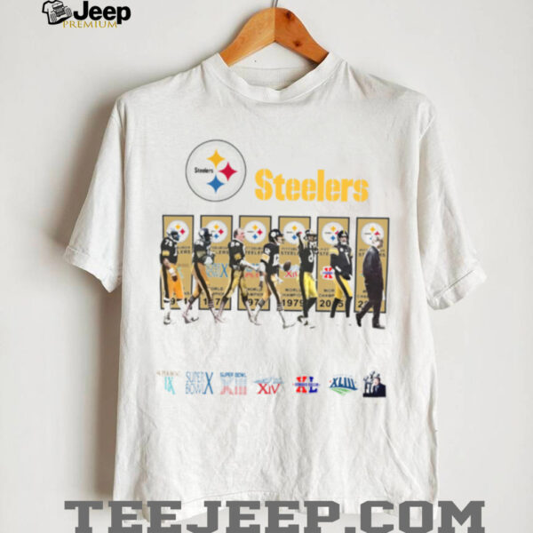 2025 The Pittsburgh Steelers Signature Thank You For The Memories T Shirt