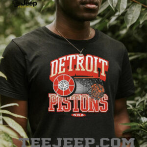 47 Detroit Pistons Black City Edition No Look Franklin Short Sleeve Fashion T Shirt