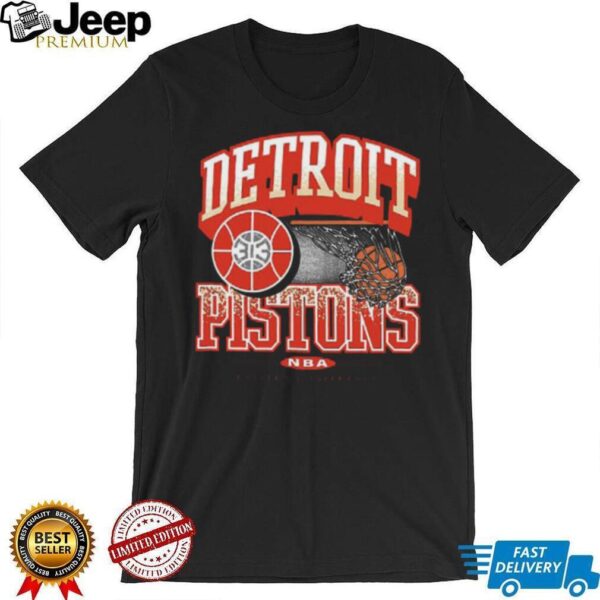 47 Detroit Pistons Black City Edition No Look Franklin Short Sleeve Fashion T Shirt