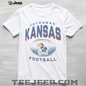 47 Kansas Jayhawks Womens White Arch Cloud Shirt