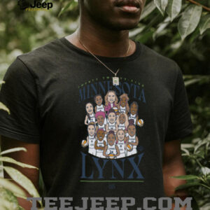 500 Level Shop Minnesota Lynx Team Caricature TShirt