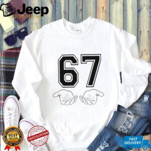 67 Hand six seven meme shirt