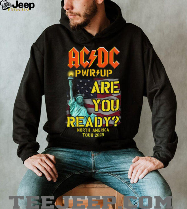 ACDC North America Tour 2025 Are You Ready T Shirt