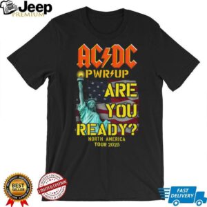 ACDC North America Tour 2025 Are You Ready T Shirt