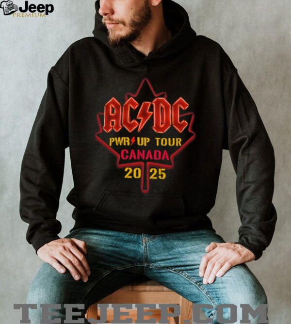 ACDC PWR UP Tour Canada 2025 T Shirt