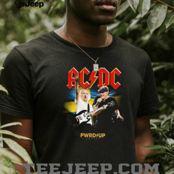 ACDC PWRUP Sweden Tour T Shirt