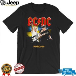 ACDC PWRUP Sweden Tour T Shirt