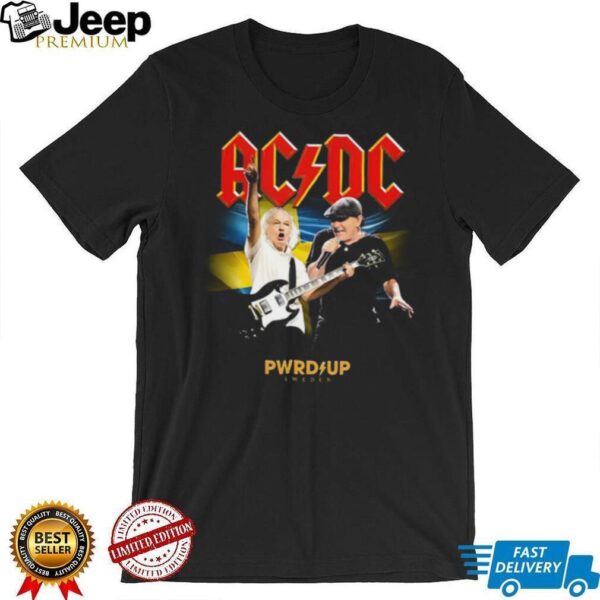 ACDC PWRUP Sweden Tour T Shirt