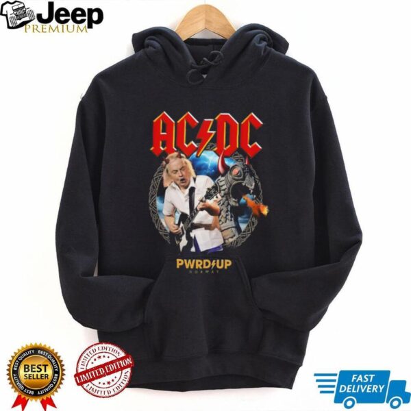 ACDC Power Up Tour Norway Live Concert Shirt