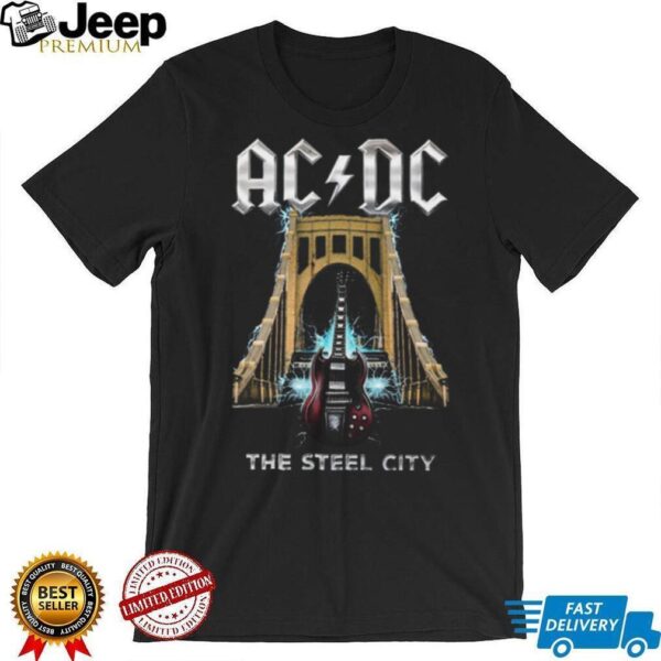 ACDC The Steel City Rock and Roll T Shirt