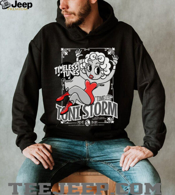 AEW Toni Storm Timeless Tunes 2025 Wrestling Graphic Shirt