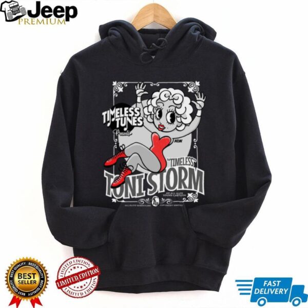 AEW Toni Storm Timeless Tunes 2025 Wrestling Graphic Shirt