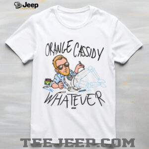 AEW Wrestling Orange Cassidy Whatever Meme Cartoon Shirt
