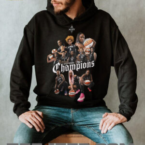 Aces Champions Shirt Las Vegas Aces 2025 Player Championship T Shirt