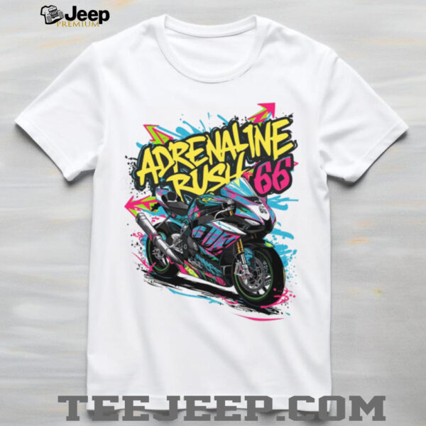Adrenaline Rush Motorcycle T Shirt