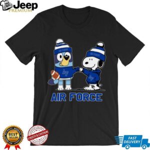 Air Force Falcons x Snoopy Bluey Christmas Football NCAA TShirt