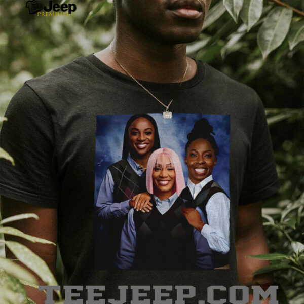 A’ja Wilson Jackie Young Chelsea Gray Las Vegas Aces Basketball Step Sisters shirt