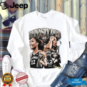 A’ja Wilson Jackie Young Las Vegas Aces Dynasty Duo T Shirt