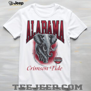 Alabama Crimson Tide Third Saturday In October Cosmic Mascot T Shirt