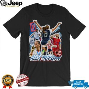 Alex Morgan USWNT Farewell Tribute Graphic TShirt