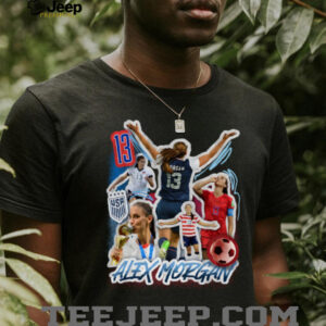 Alex Morgan USWNT Farewell Tribute Graphic TShirt