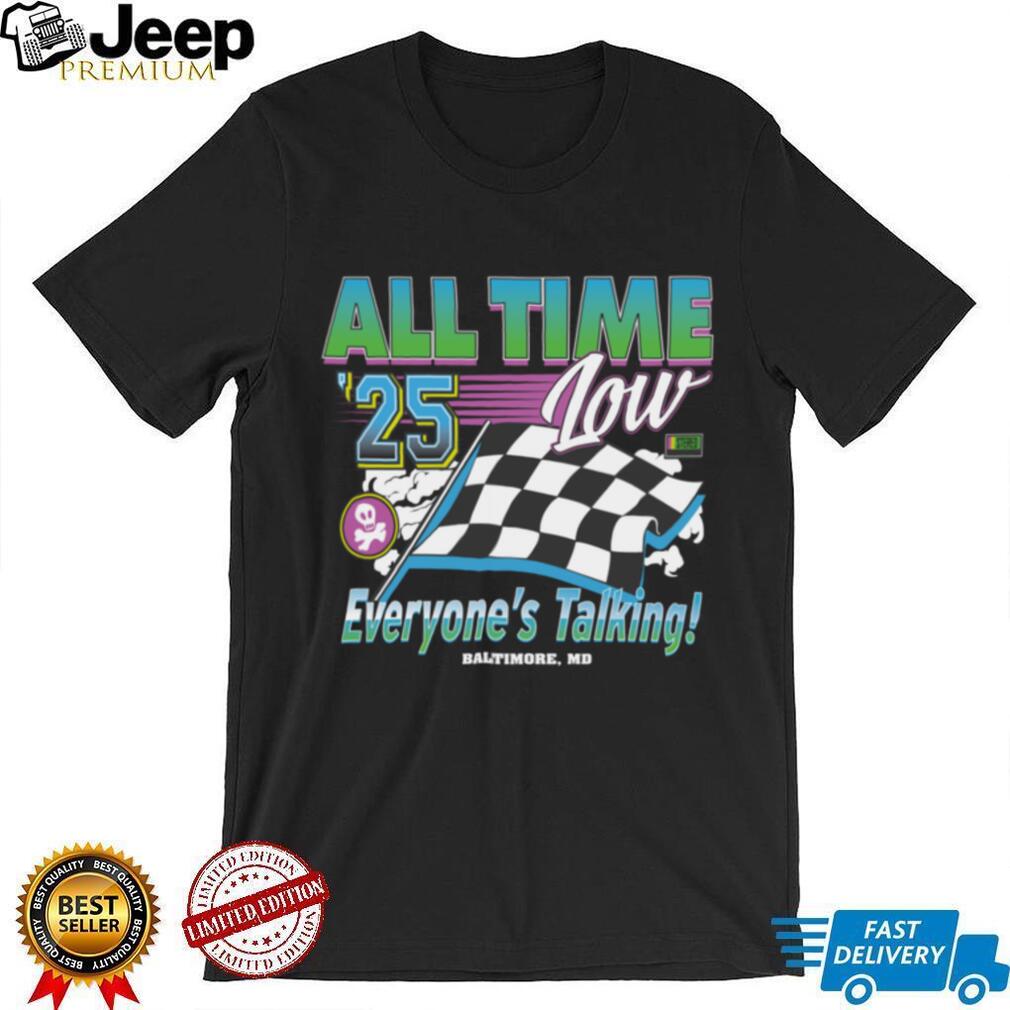 All Time Low Store Everyone’s Talking Racing TShirt All Time Low Store Everyone’s Talking Racing TShirt