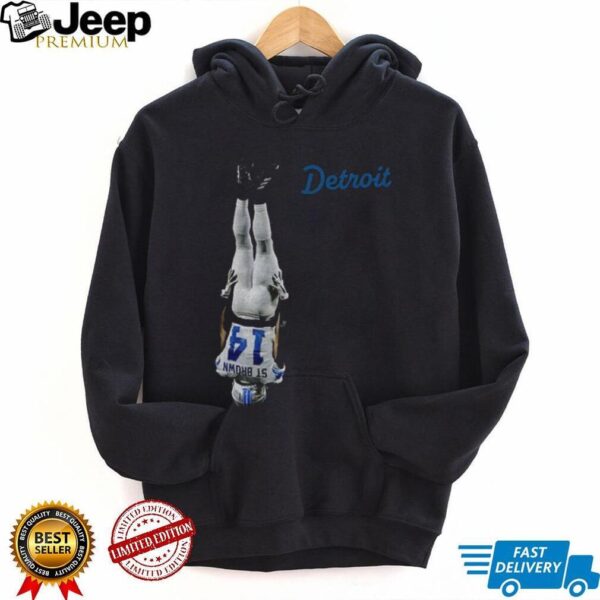 Amon Ra St. Brown Detroit Lions NFL Football 2025 upside down shirt
