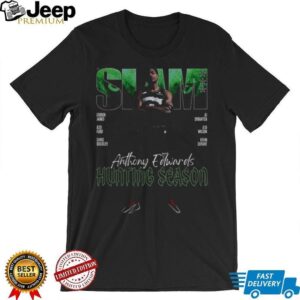 Anthony Edwards MInnesota Timberwolves Hunting season Slam cover shirt