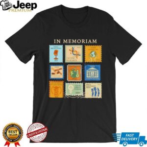 Anti Fascism Retro In Memoriam stamp shirt
