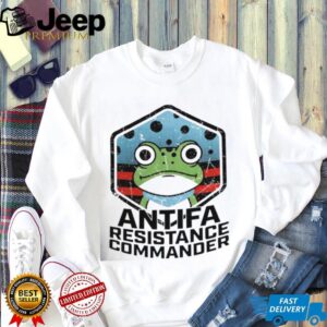 Antifa Resistance Commander Frog Emblem Portland Protest shirt Antifa Resistance Commander Frog Emblem Portland Protest shirt