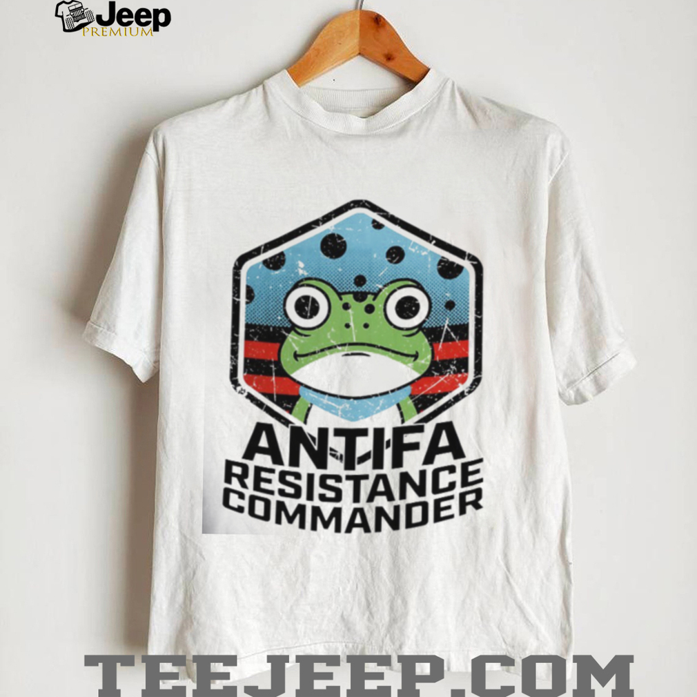 Antifa Resistance Commander Frog Emblem Portland Protest shirt Antifa Resistance Commander Frog Emblem Portland Protest shirt