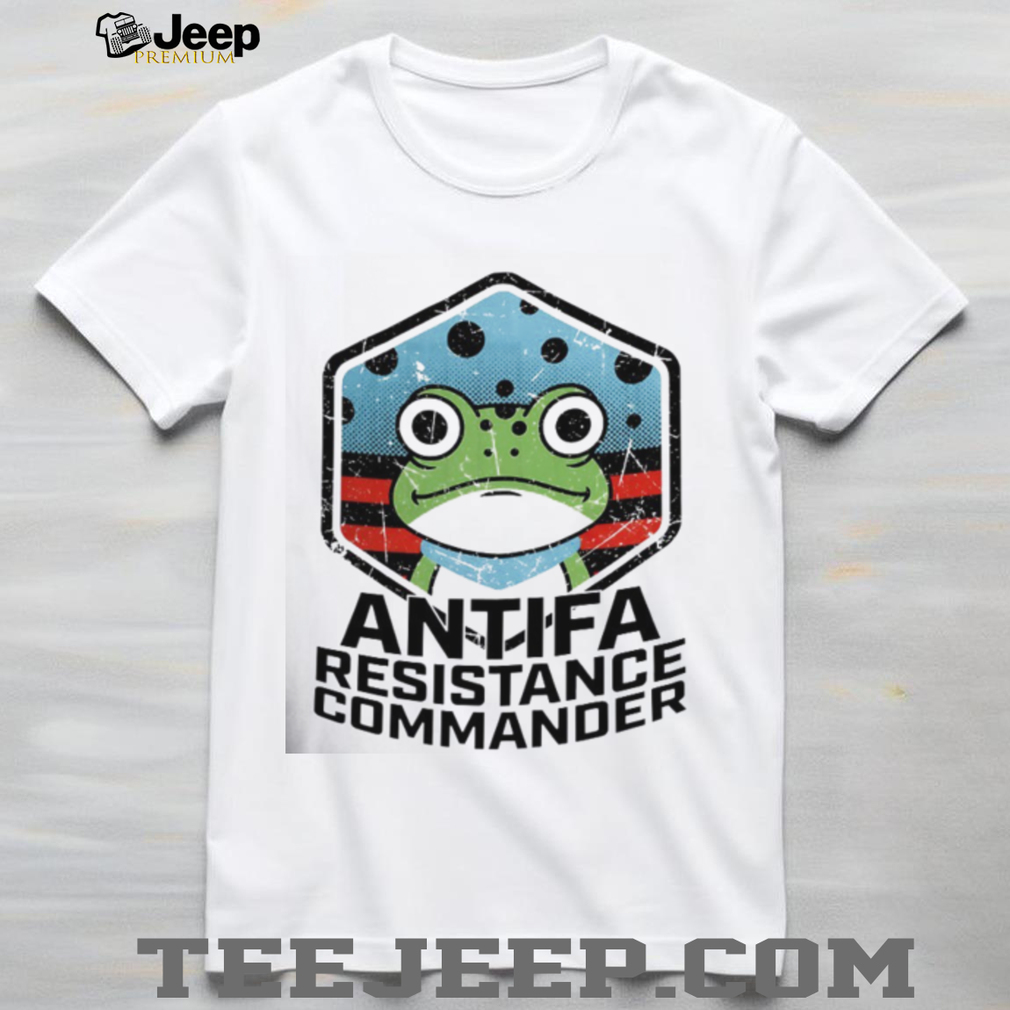 Antifa Resistance Commander Frog Emblem Portland Protest shirt Antifa Resistance Commander Frog Emblem Portland Protest shirt