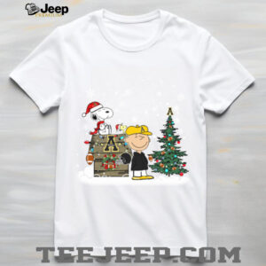 App State Mountaineers Snoopy Charlie Brown Christmas Holiday T Shirt